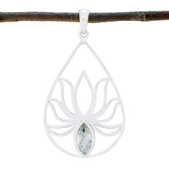 Emilia Light Green Rope-Wire Dainty Pendant Green Amethyst Light Green Light Green