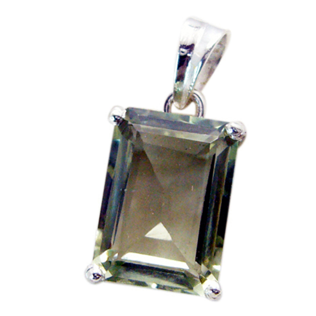 Rina Light Green Signet Elegant Pendant