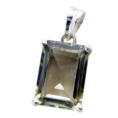 Rina Light Green Signet Elegant Pendant