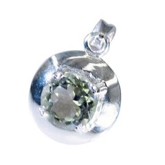 Camila Light Green Signet Featherlight Pendant