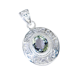 Sophia Light Green Vintage Featherlight Pendant