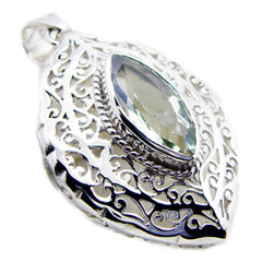 Stella Light Green Retro Statement Pendant