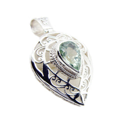 Ángeles Light Green Retro Statement Pendant