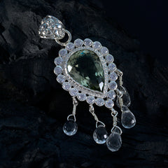 Autumn Light Green Glamorous Statement Pendant