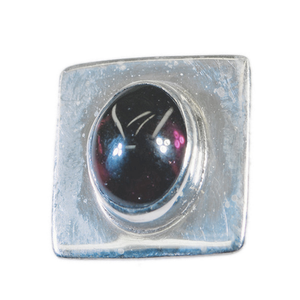 Isabelle Red Signet Featherlight Pendant Garnet Red Red