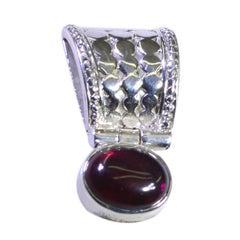 Andrea Red Modern Whisper-thin Pendant Garnet Red Red