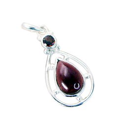 Greta Red Abstract Tiny Pendant