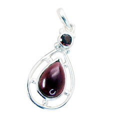 Greta Red Abstract Tiny Pendant