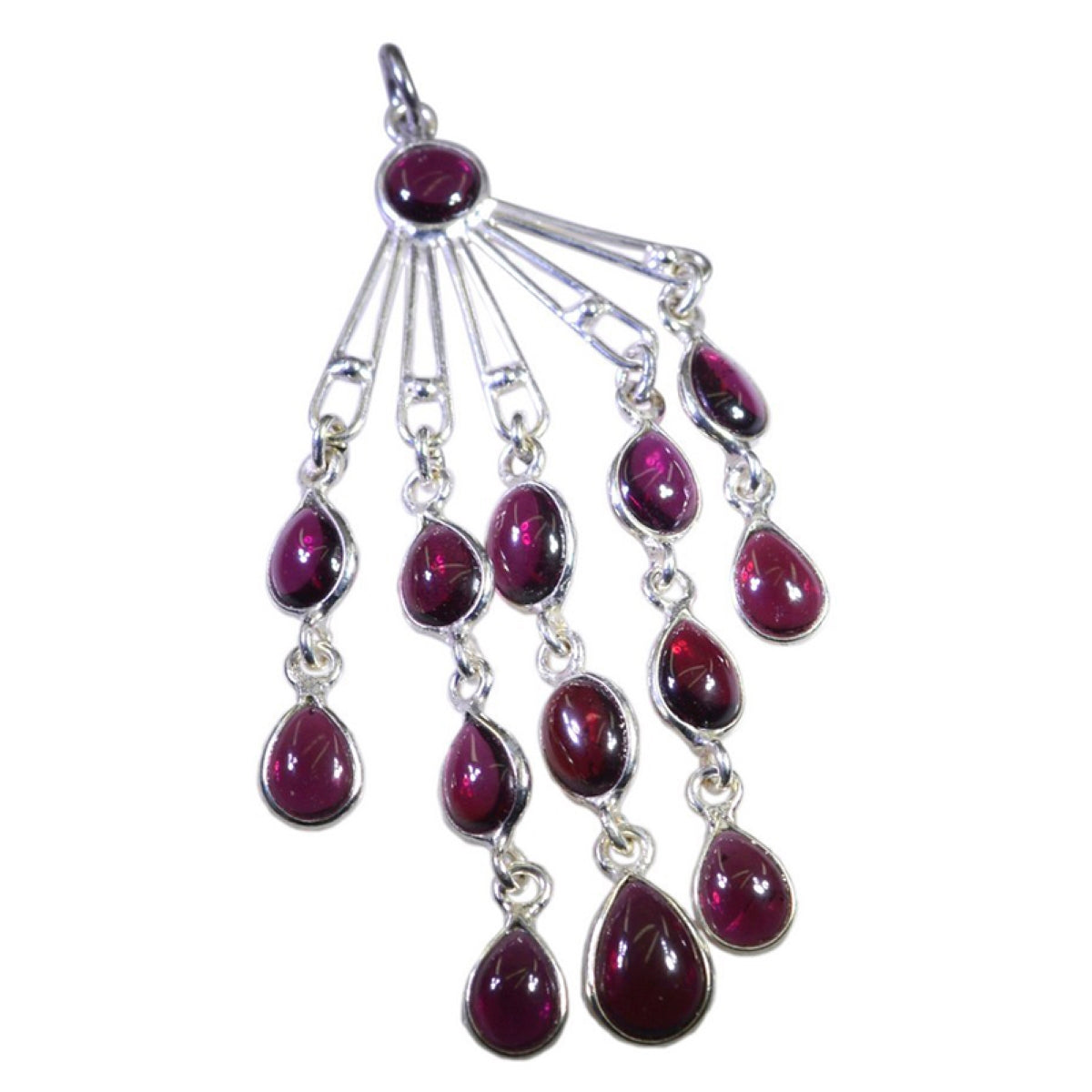 Leah Red Cocktail Mid-weight Pendant