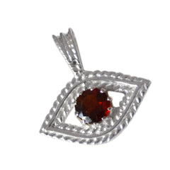 Camila Red Rope-Wire Featherlight Pendant