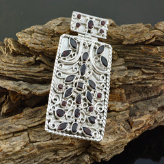 Ida Red Rope-Wire Chunky Pendant