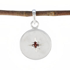 Amelia Red Cocktail Whisper-thin Pendant Garnet Red Red
