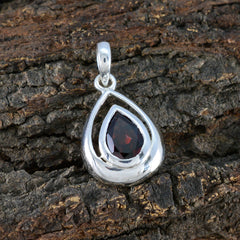 Milagros Red Graceful Delicate Pendant
