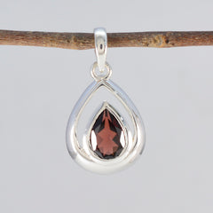 Milagros Red Graceful Delicate Pendant