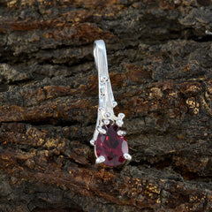 Ana Red Graceful Delicate Pendant
