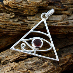 Florencia Red Rope-Wire Whisper-thin Pendant