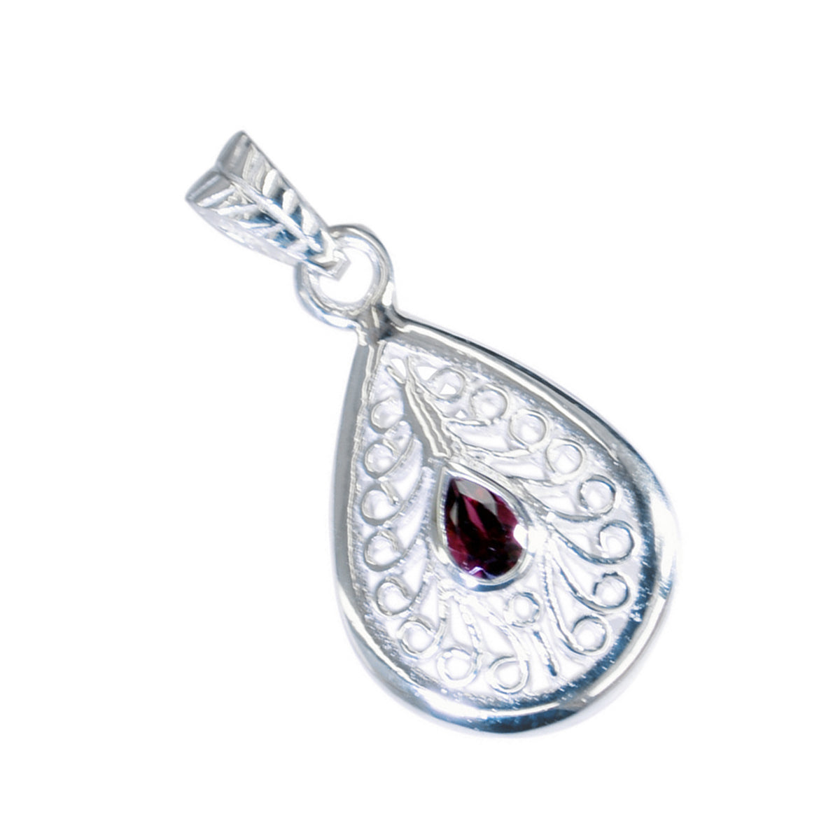 Isla Red Retro Classic Pendant