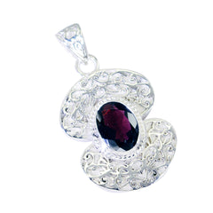 Valentina Red Filigree Edgy Pendant