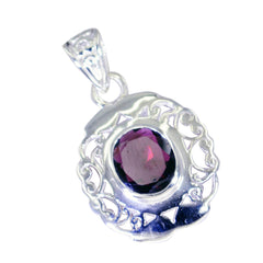 Elena Red antique Edgy Pendant