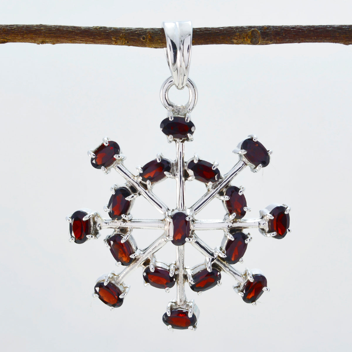 Daniela Red Modern Classic Pendant