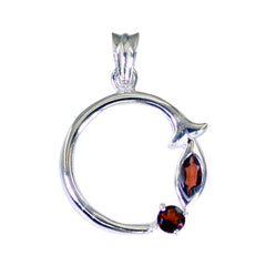 Aurora Red Luxurious Featherlight Pendant Garnet Red Red