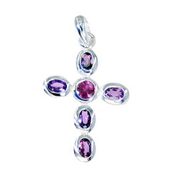 Hazel Red Graceful Tiny Pendant Garnet Red Red