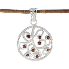 Josephine Red Cocktail Classic Pendant Garnet Red Red