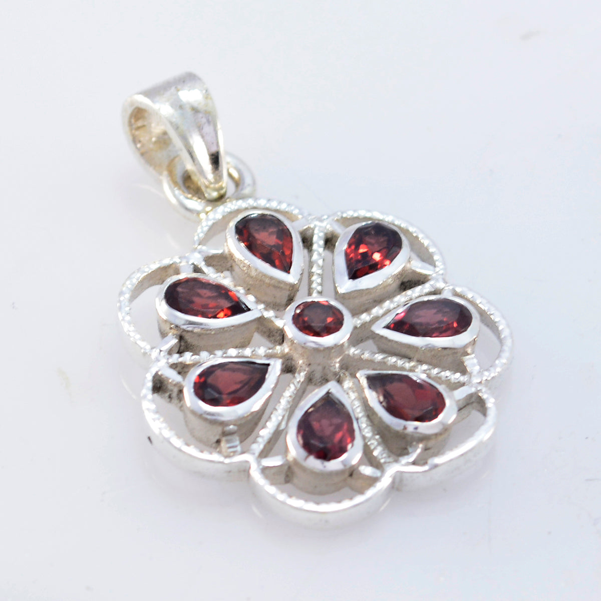 Josephine Red Fairytale Featherlight Pendant
