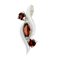 Katarina Red Luxurious Featherlight Pendant Garnet Red Red