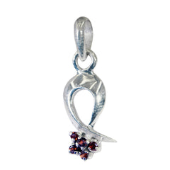 Laura Red Sophisticated Whisper-thin Pendant Garnet Red Red