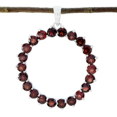 Fernanda Red Bubble Essential Pendant Garnet Red Red