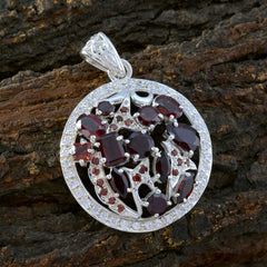Liyana Red Engagement Statement Pendant