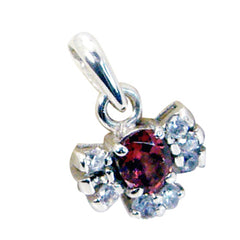 Ava Red Contemporary Tiny Pendant