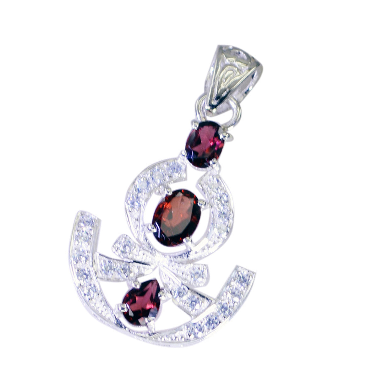 Charlotte Red wedding Classic Pendant
