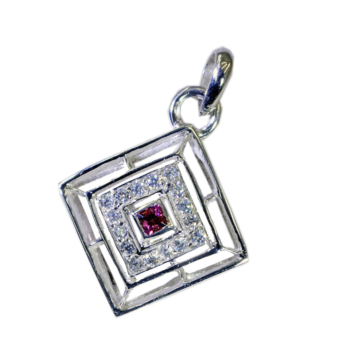 Claire Red valentine Tiny Pendant