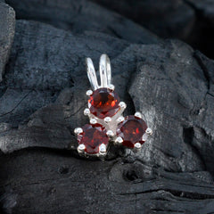 Alina Red Graceful Delicate Pendant