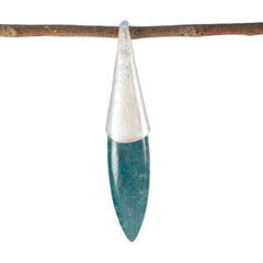 Aurora Green Modern Tiny Pendant Indian Emerald Green Green