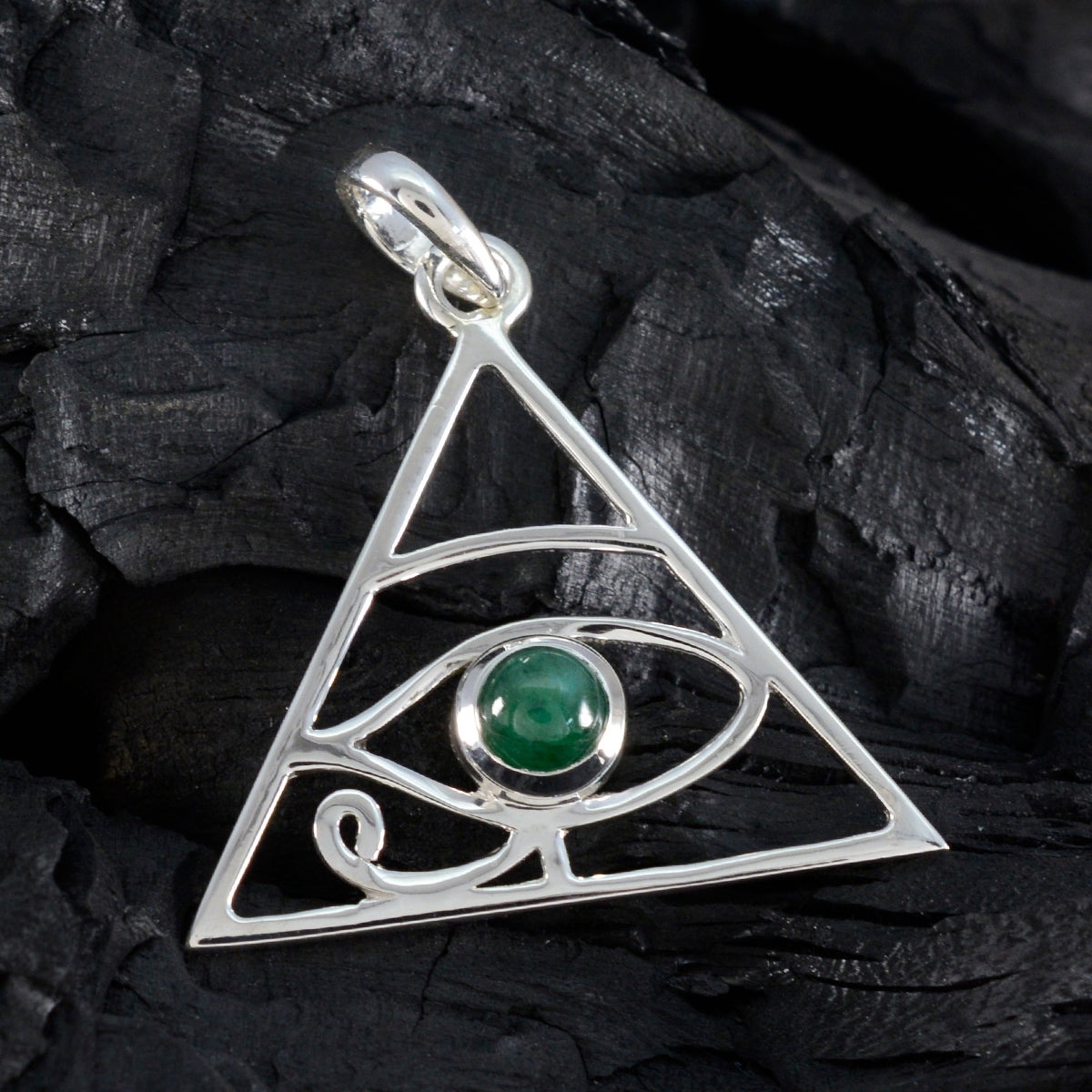 Gabriela Green Rope-Wire Whisper-thin Pendant