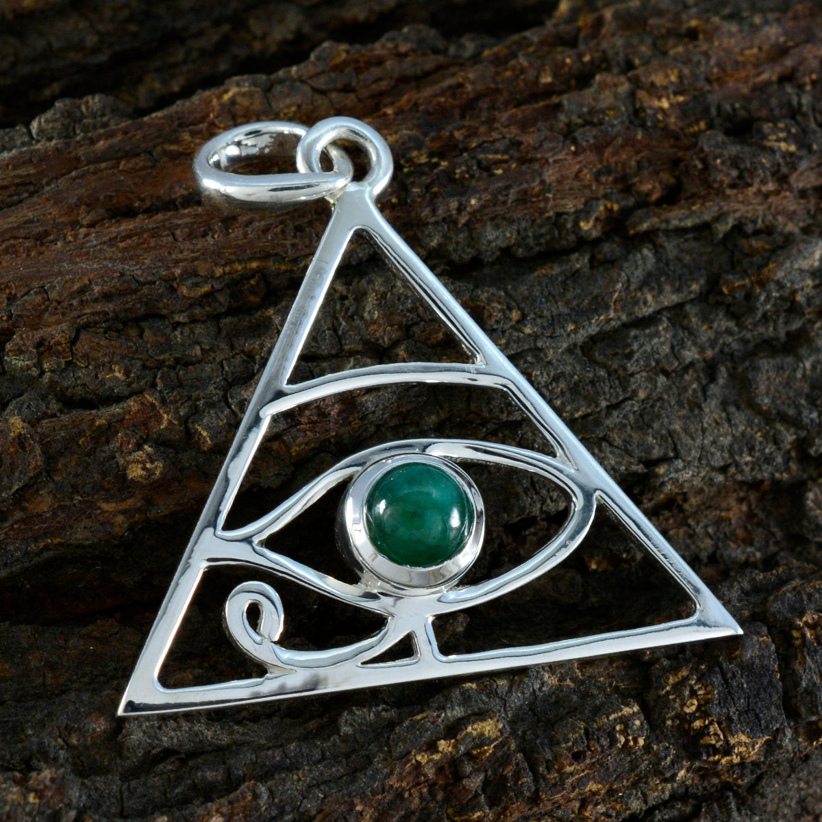 Gabriela Green Rope-Wire Whisper-thin Pendant