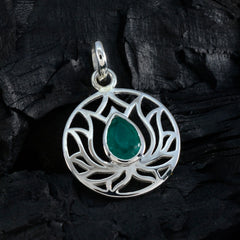 Camilla Green Rope-Wire Dainty Pendant