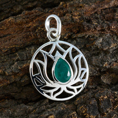 Camilla Green Rope-Wire Dainty Pendant