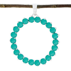 Florencia Green Eternity Essential Pendant Indian Emerald Green Green