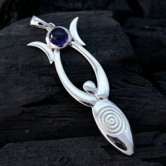 Ellie Blue Trendy Tiny Pendant