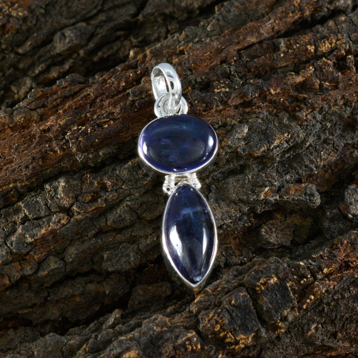 Evelyn Blue Eternity Whisper-thin Pendant