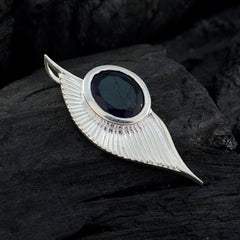Julia Blue Heart Whisper-thin Pendant