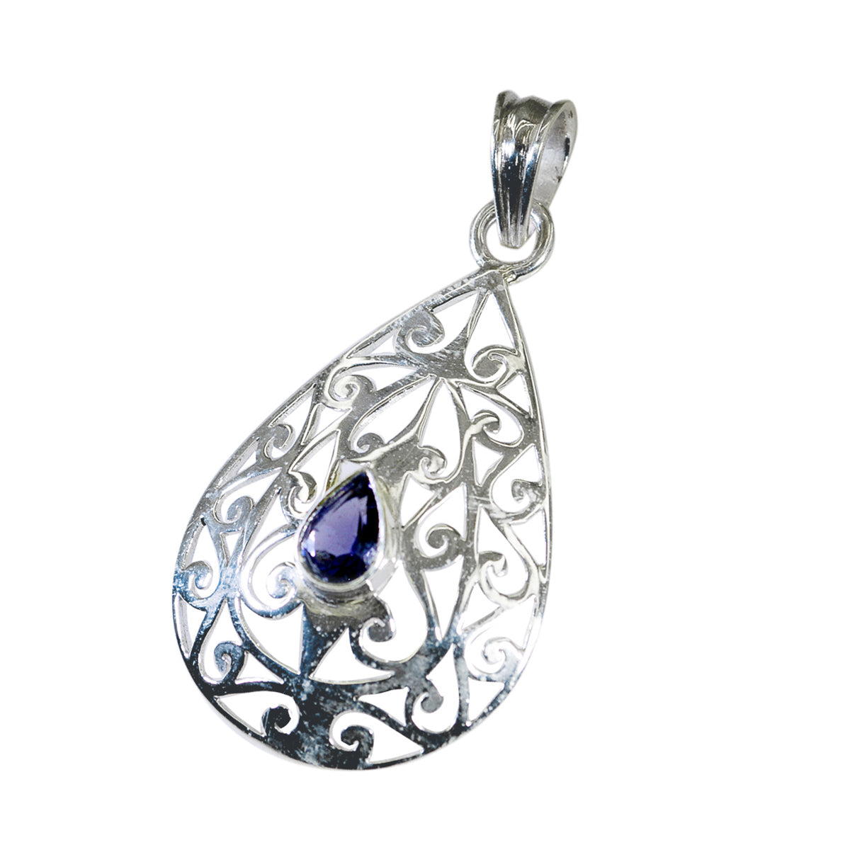 Anna Blue Victorian Essential Pendant