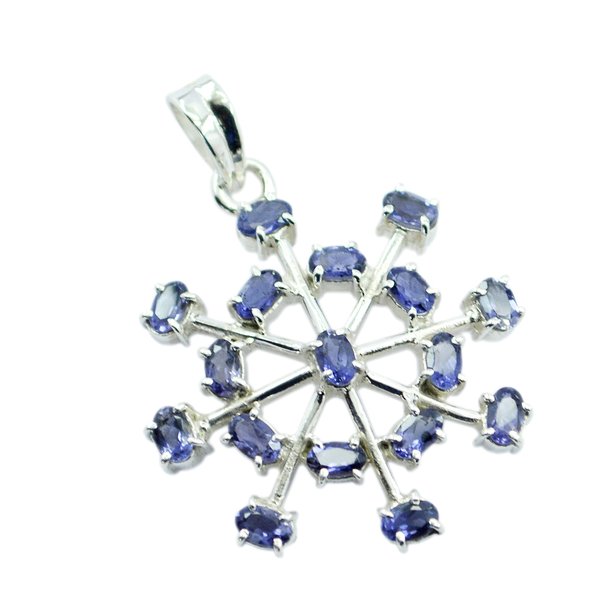 Dayana Blue Contemporary Eye-catching Pendant