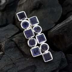 Genesis Blue valentine Classic Pendant Iolite Blue Blue