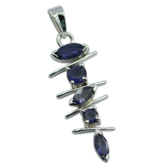 Camila Blue Cocktail Featherlight Pendant