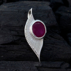 Katarina Red Modern Dainty Pendant